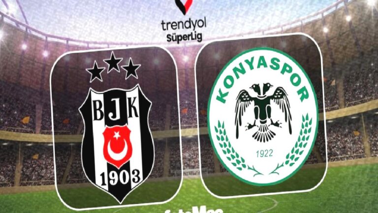 Beşiktaş – Konyaspor maçı ne zaman, saat kaçta, hangi kanalda?