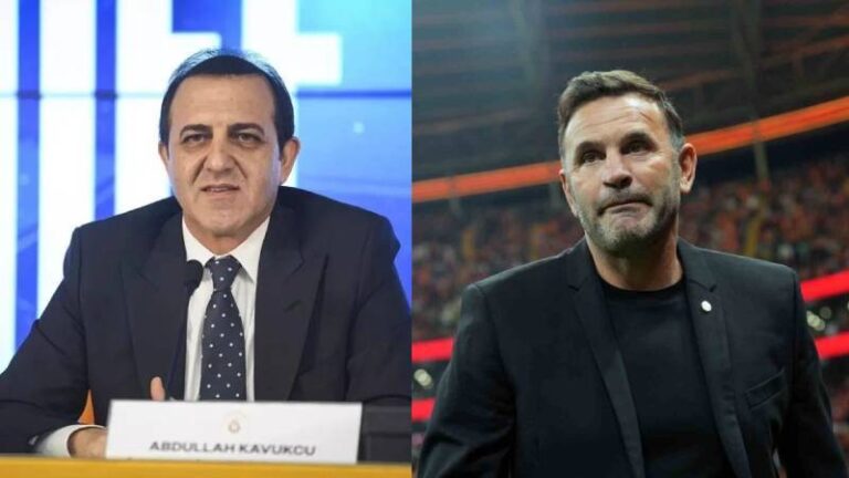 Filistin’e destek yürüyüşüne Abdullah Kavukcu ve Okan Buruk da katıldı