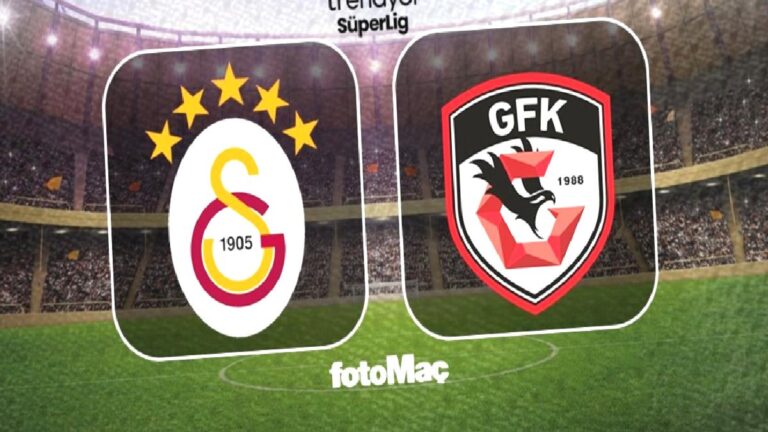 Galatasaray-Gaziantep FK MAÇI CANLI | Ne zaman, saat kaçta ve hangi kanalda?