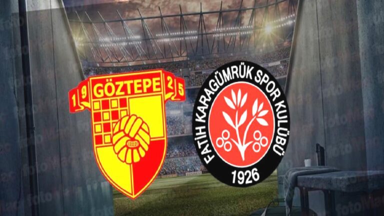 Göztepe-Mısırlı.com.tr Fatih Karagümrük maçı CANLI | Trendyol Süper Lig CANLI MAÇ