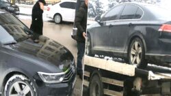 Kayyım dönemi borcu nedeniyle DEM Partili eş başkanın makam aracına haciz