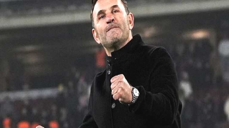 Okan Buruk maç sonu Galatasaraylı taraftarlara 3’lü çektirdi