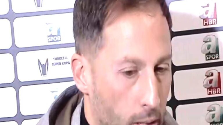 Tedesco’dan Süper Kupa öncesi mesaj: Takım ateşli ve hazır!