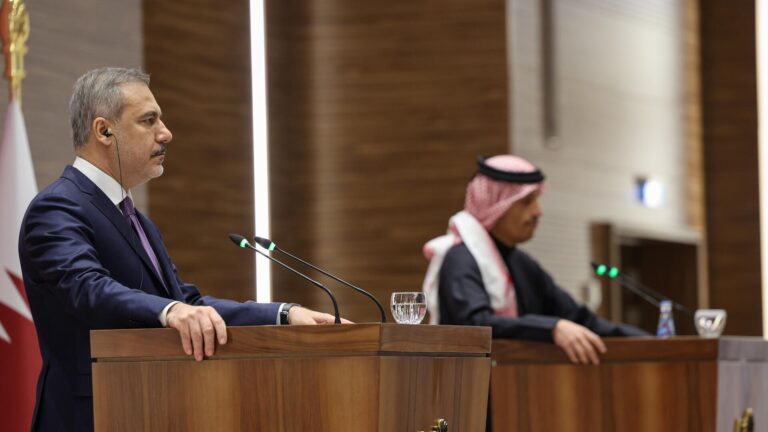 Bakan Fidan, Katar Başbakanı Al Sani ile görüştü: Bölgesel krizler masada