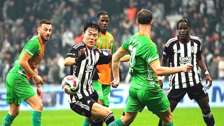 Beşiktaş evinde Corendon Alanyaspor’a takıldı! (MAÇIN ÖZETİ)