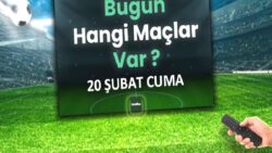 Bugünkü maçlar 20 Şubat Cuma | Bugün kimin maçı var, hangi kanalda?
