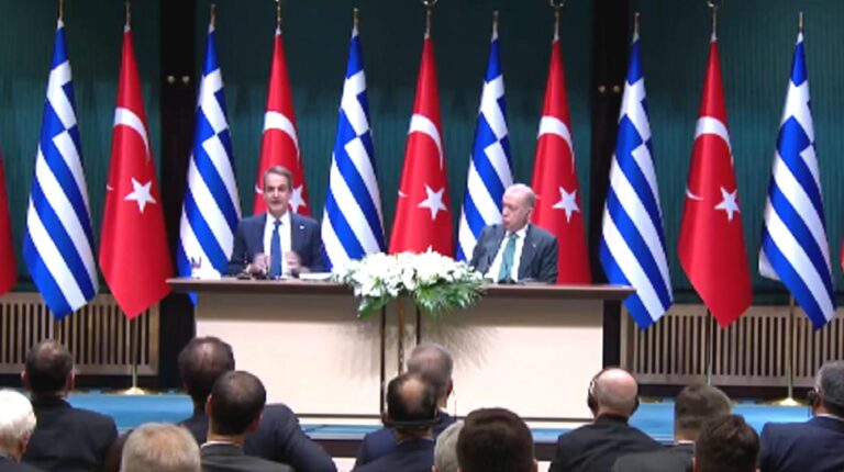 Erdoğan: Dostum Kiriakos ile Ege ve Akdeniz’deki durumu ele aldık, dostum Kiriakos ile aynı fikirdeyiz