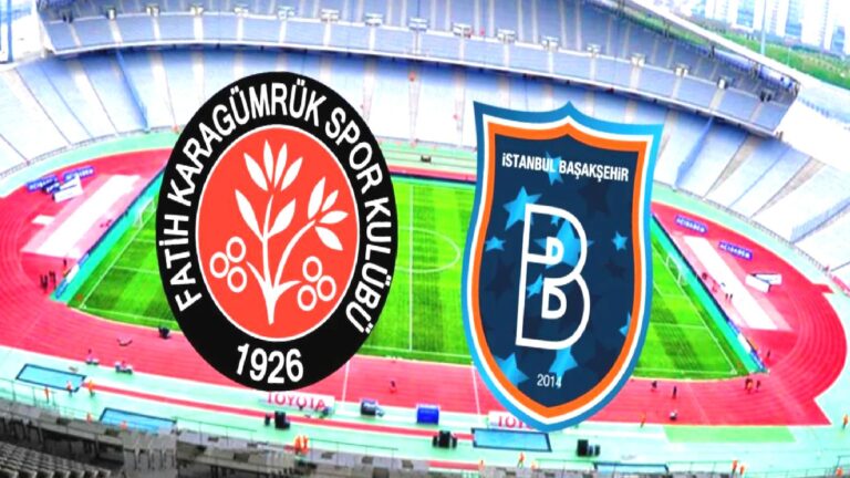 Fatih Karagümrük – Başakşehir maçı ne zaman, saat kaçta, hangi kanalda?