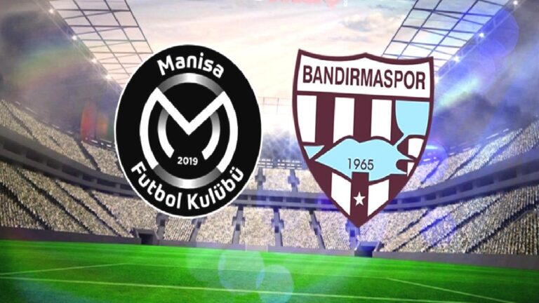 Manisa FK-Bandırmaspor maç bilgileri: Saat kaçta ve hangi kanalda?