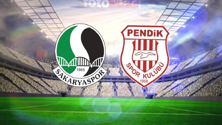Sakaryaspor-ATKO Grup Pendikspor maçı izle | Saati ve canlı yayın kanalı!
