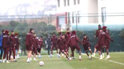 Trabzonspor’da Fethiyespor maçı hazırlıkları sürdü