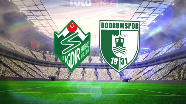Alagöz Holding Iğdır FK-Sipay Bodrum FK maçı: Saat kaçta, hangi kanalda?