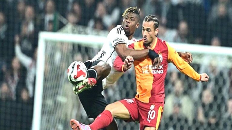 Beşiktaş-Galatasaray maçında kırmızı kart kararı! İşte o pozisyon