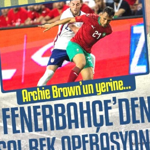 Fenerbahçe’ye yeni sol bek! Archie Brown’un yerine..