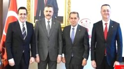 Galatasaray Başkanı Dursun Özbek’ten İçişleri Bakanı Mustafa Çiftçi’ye ziyaret