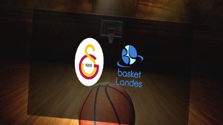Galatasaray Çağdaş Faktoring-Basket Landes maçı CANLI | Saati ve kanalı!
