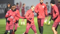 Galatasaray’da Trabzonspor maçının hazırlıkları başladı