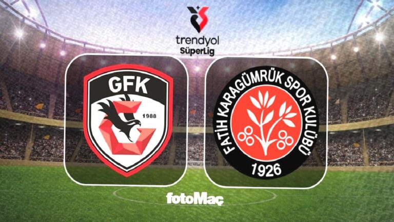 Gaziantep FK – Fatih Karagümrük maçı ne zaman, saat kaçta, hangi kanalda?