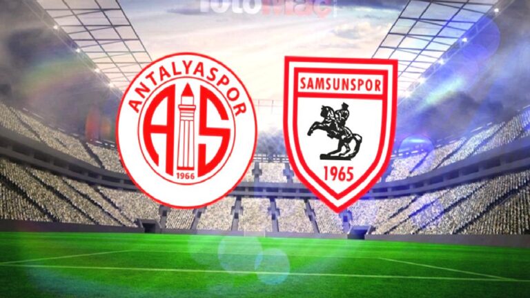 Hesap.com Antalyaspor-Samsunspor CANLI YAYIN | Saat kaçta, hangi kanalda?