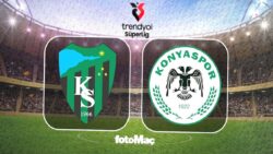 Kocaelispor-TÜMOSAN Konyaspor maçı saat kaçta, hangi kanalda?