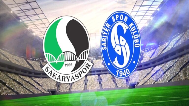Sakaryaspor – SMS Grup Sarıyerspor maçı ne zaman, saat kaçta, hangi kanalda?