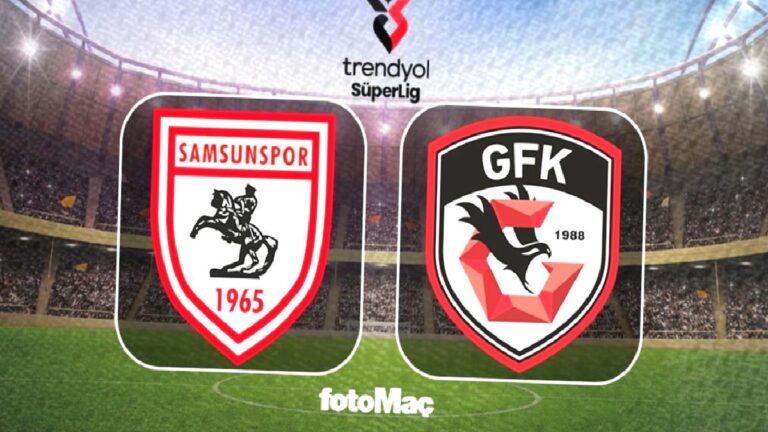 Samsunspor Gaziantep FK maçı ne zaman, saat kaçta ve hangi kanalda? | Süper Lig