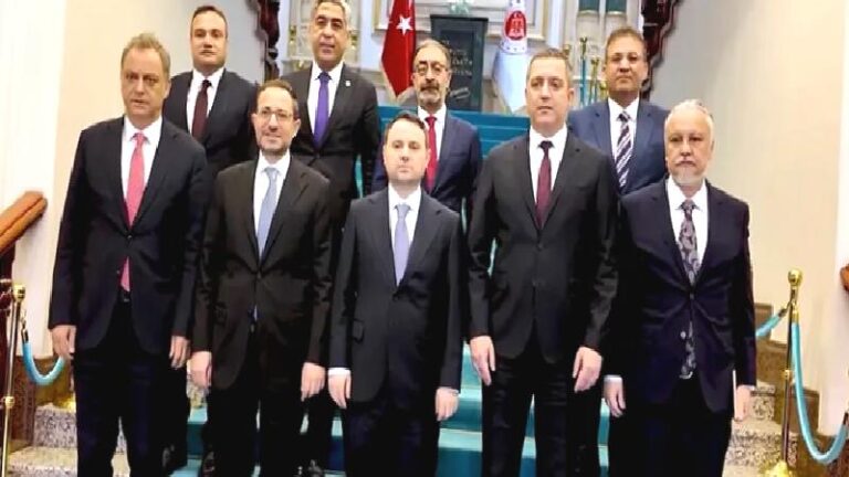 TBB Başkanı Erinç Sağkan ile görüşen Adalet Bakanı Akın Gürlek: Adalet camiamızın taleplerini karşılamaya yönelik çalışmalarımızı sürdüreceğiz