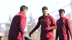 Trabzonspor Çaykur Rizespor mesaisi devam etti