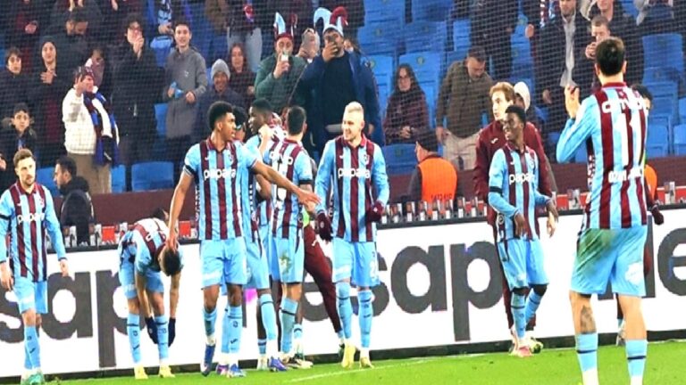 Trabzonspor, gol sayısında şampiyonluk sezonunun önünde!