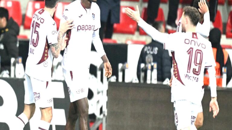 Trabzonspor, gol sayısında şampiyonluk sezonunun önünde