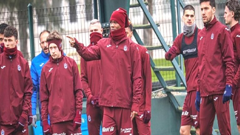 Trabzonspor’un ikas Eyüpspor maçına hazırlıkları sürüyor
