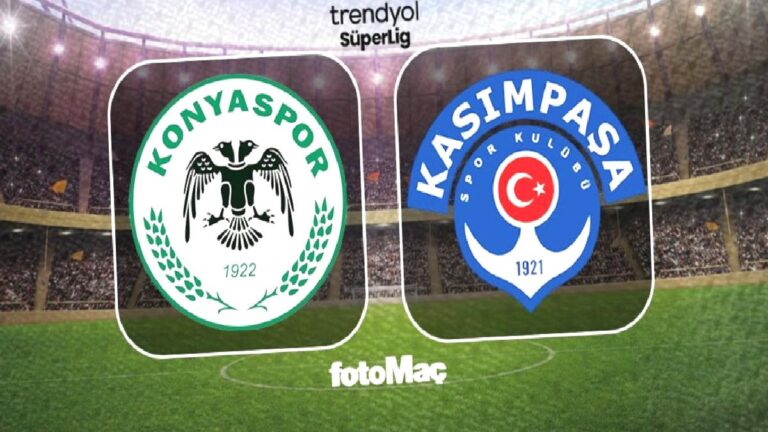 TÜMOSAN Konyaspor-Kasımpaşa | CANLI