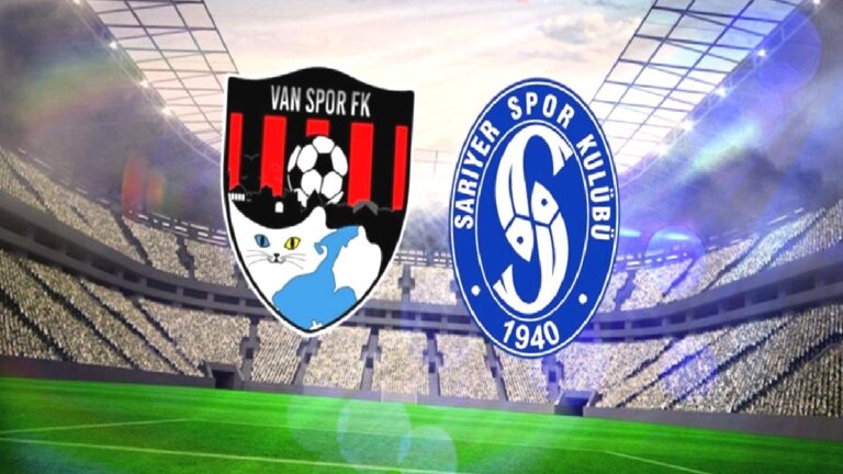 Vanspor – SMS Grup Sarıyerspor maçı ne zaman, saat kaçta, hangi kanalda?