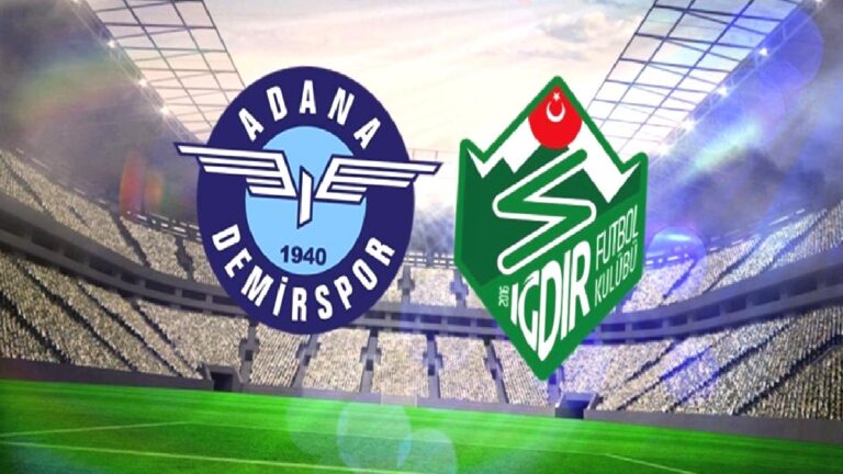 Adana Demirspor-Alagöz Holding Iğdır FK maçı saat kaçta, hangi kanalda?