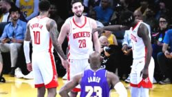 Alperen Şengün’le LeBeon James arasında düdük gerginliği: Bunu sen diyemezsin!