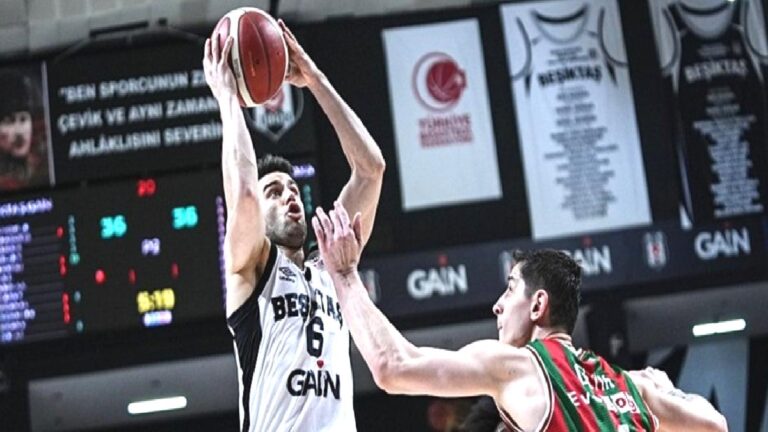 Beşiktaş GAİN sahasında Karşıyaka’yı mağlup etti: İşte maçın özeti
