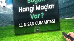 Bugünkü maçlar 11 Nisan Cumartesi | Bugün maç var mı, hangi kanalda?