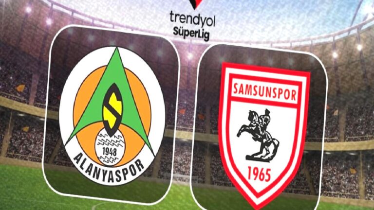 Corendon Alanyaspor-Samsunspor maçı saat kaçta, hangi kanalda?