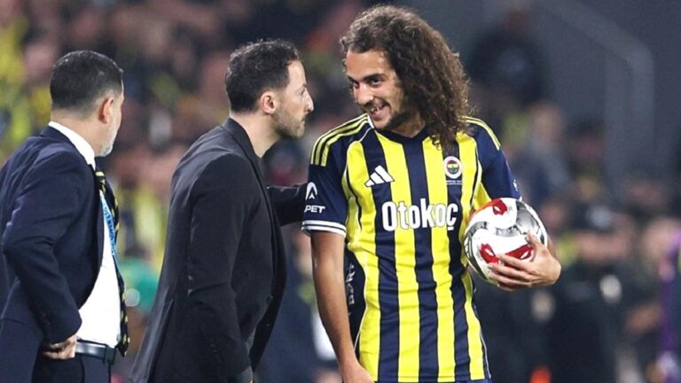 Fenerbahçe’de Guendouzi Tedesco’ya veda etti!