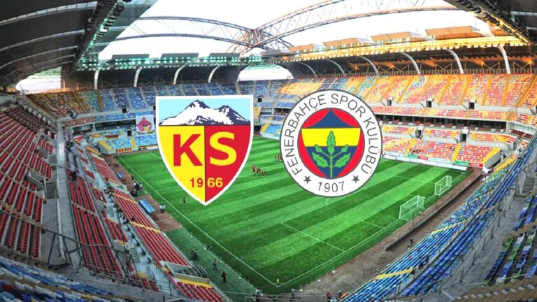 Kayserispor – Fenerbahçe: Muhtemel 11’ler