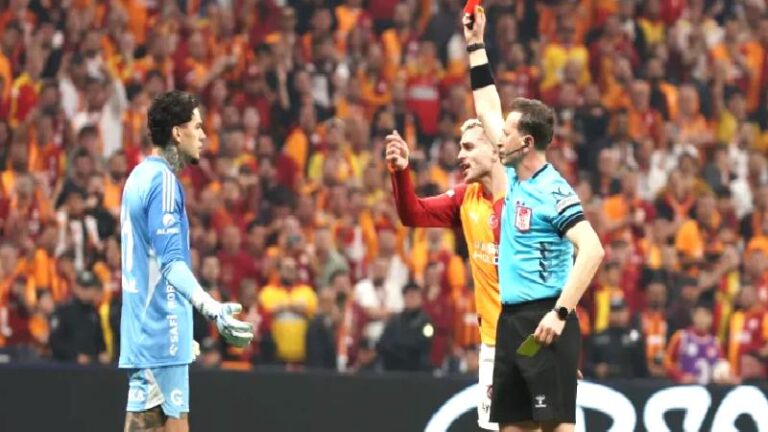 PFDK’dan, derbide kırmızı kart gören Fenerbahçe kalecisi Ederson’a 3 maç ceza