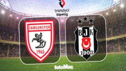 Samsunspor – Beşiktaş maçı saat kaçta, hangi kanalda?