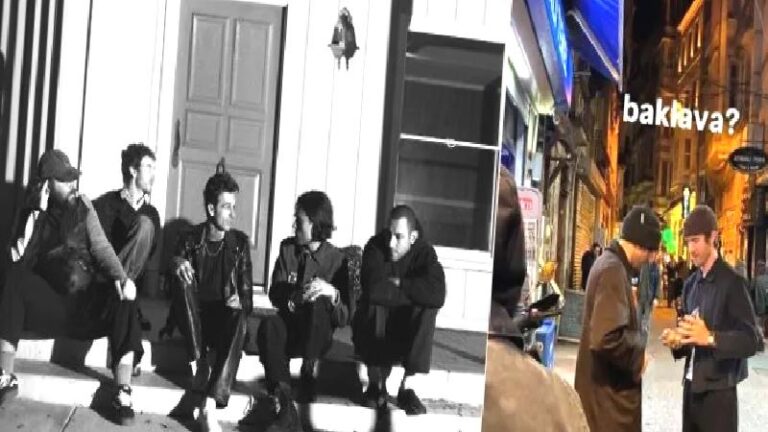 The Neighbourhood, İstanbul konseri öncesi baklava keyfi yaptı