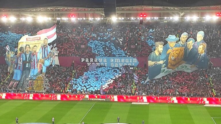 Trabzonspor tribünleri: Paraya karşı emeğin savaşı