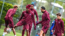 Trabzonspor’un Göztepe mesaisi devam etti
