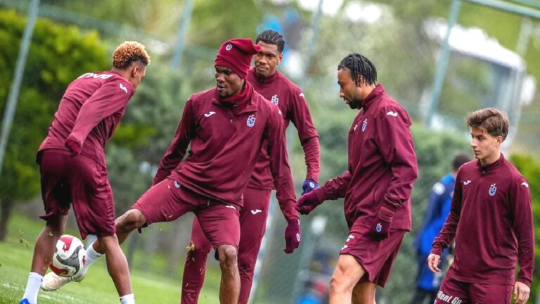Trabzonspor’un Göztepe mesaisi devam etti