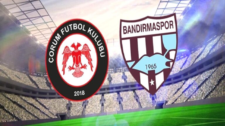 Yeni Çorumspor – Bandırmaspor maçı saat kaçta, hangi kanalda?