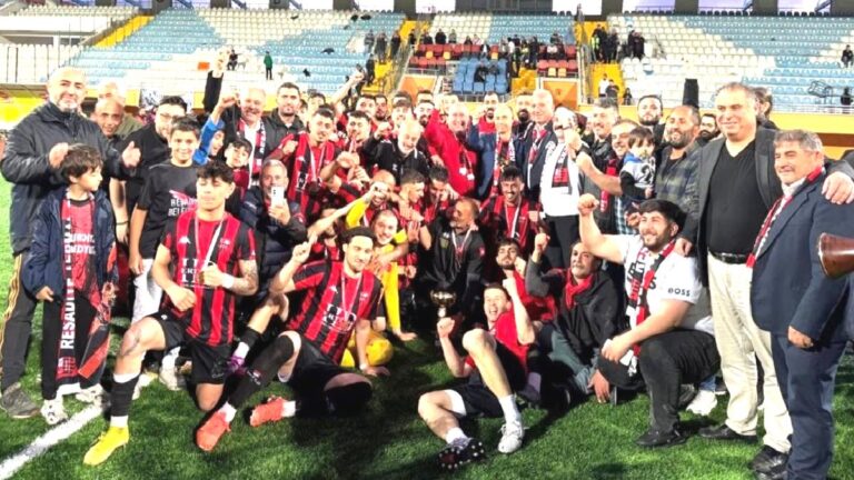 1. Amatör Küme Şampiyonu Reşadiye Termalspor!