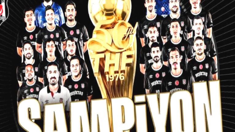 50. Yıl Federasyon Kupası’nda şampiyon Beşiktaş
