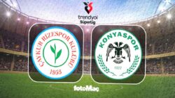 Çaykur Rizespor-TÜMOSAN Konyaspor CANLI | Maç saat kaçta, hangi kanalda?